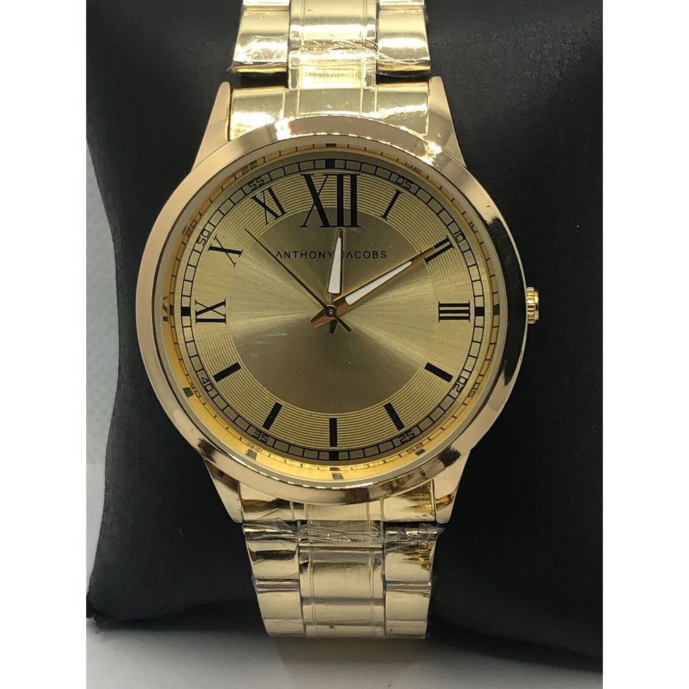 Anthony Jacobs Unisex Stainless Steel Analog Dial With Bracelets Watch OP361